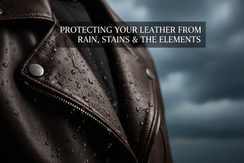 Protecting Your Leather from Rain, Stains & the Elements