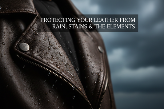 Protecting Your Leather from Rain, Stains & the Elements