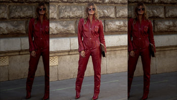 Leather Jumpsuits