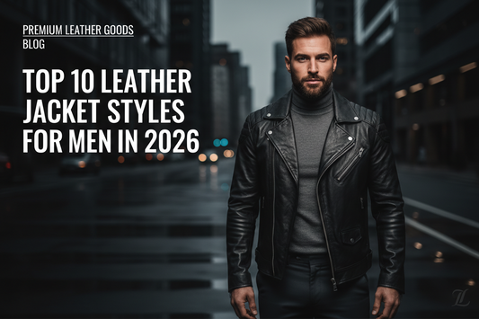 Top 10 Leather Jacket Styles for Men in 2026