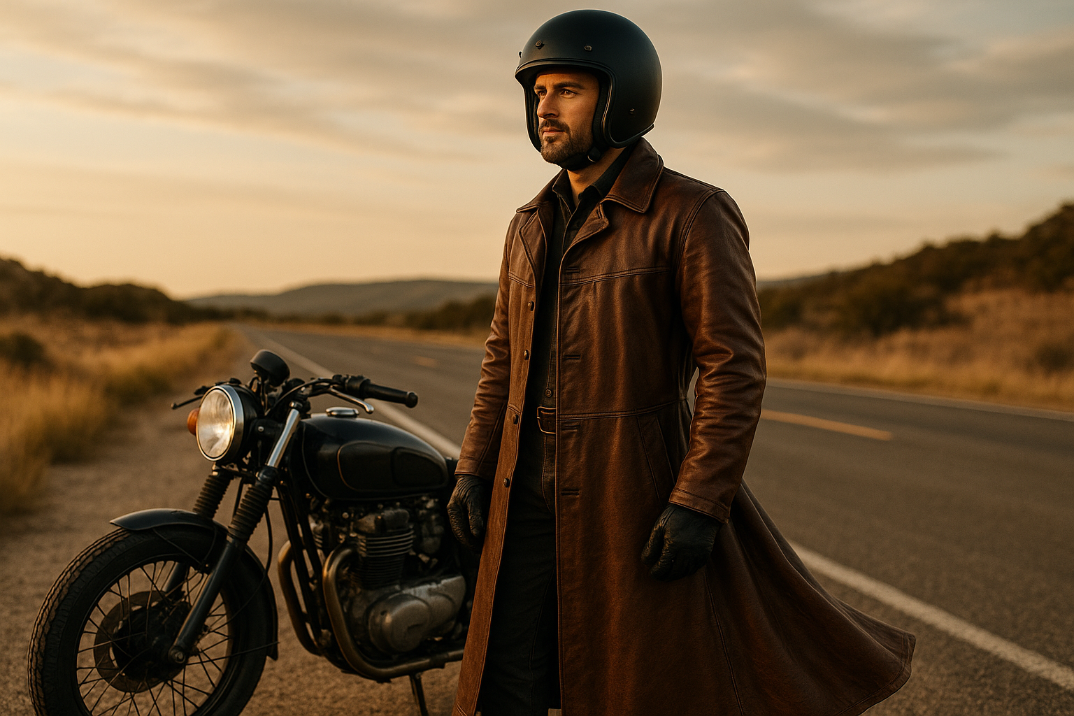 Leather Duster Jacket for Riders | Safety & Style Benefits