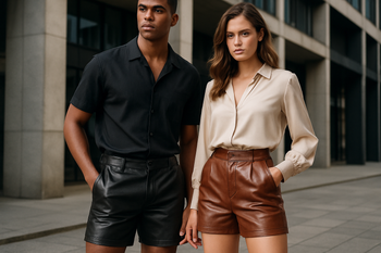 Why Genuine Leather Shorts Are the Ultimate Wardrobe Power Move