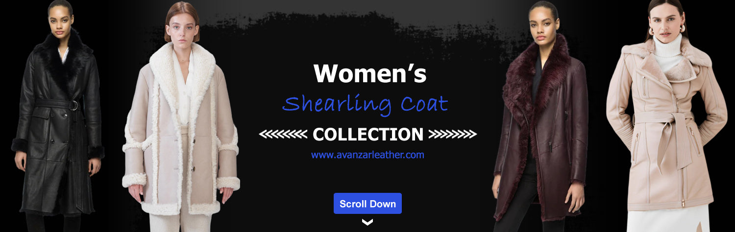 Womens Shearling Coat