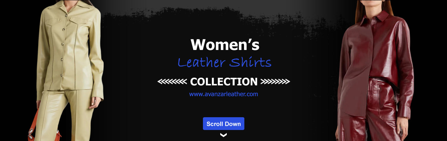 Leather Shirts for Women