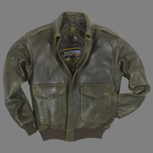 Mission A-2 Pilot's Leather Jacket