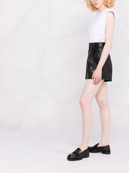 Jett Leather Shorts - Sleek & Modern