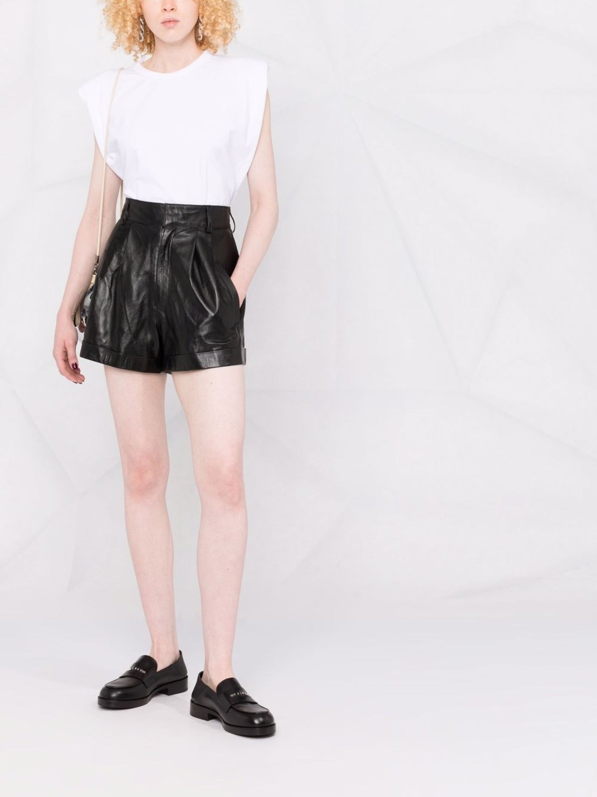 Jett Leather Shorts - Sleek & Modern