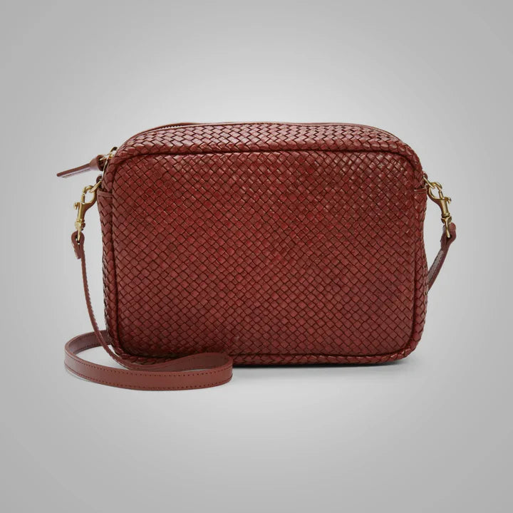 New WoMen Lambskin Leather Crossbody Bag