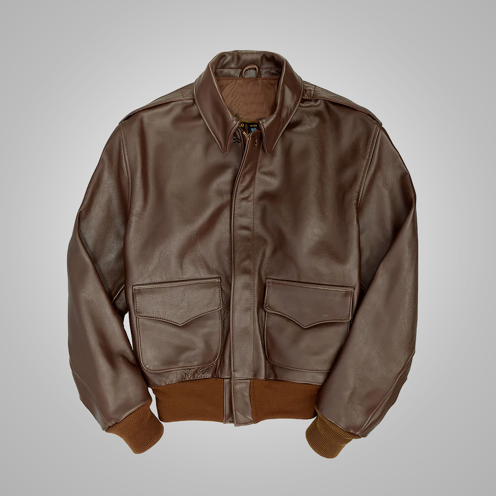 Men's B3 RAF Aviator Sheepskin Leather Jacket - Classic Flying Design