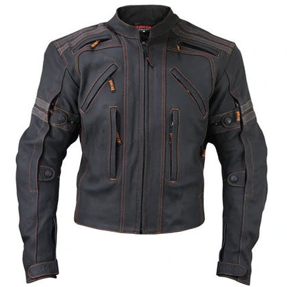 Men’s Street Matte Black Motorcycle Jacket