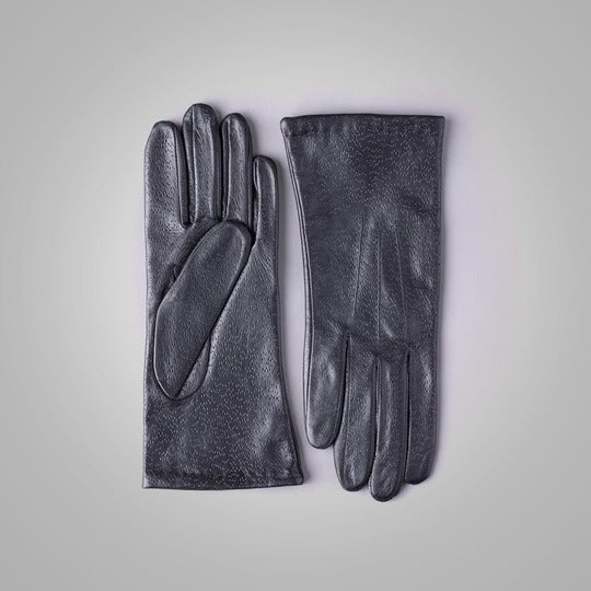 New Women's Hand-Sewn Perfect Stretch Lambskin Genuine Leather Gloves