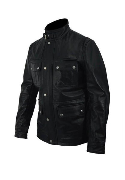 24: Live Another Day Jack Bauer Black Leather Jacket