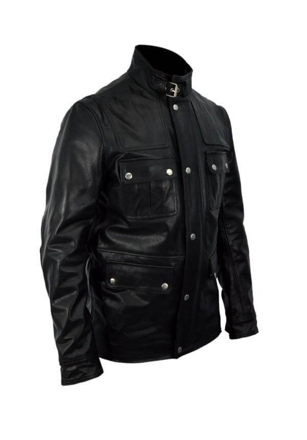 24: Live Another Day Jack Bauer Black Leather Jacket