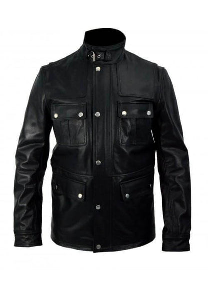 24: Live Another Day Jack Bauer Black Leather Jacket