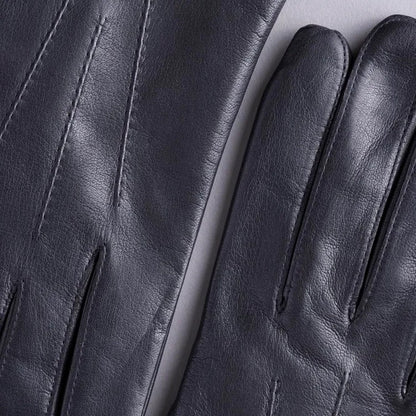 New Women's Becky Classic Leather Gloves in Black