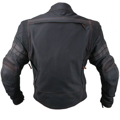 Armored Leather Jacket