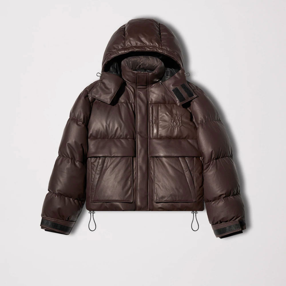 Men’s Brown Parka & Puffer Jacket - Warm & Stylish