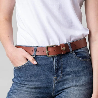 Women’s Lakeland Icon Sheepskin Leather Belt