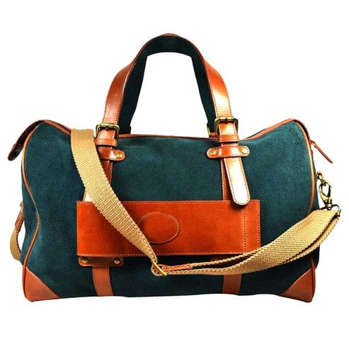 Adventurer’s Leather Duffel Bag - Classic Expedition Design