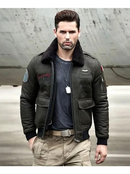 Airforce Flight Jacket Men’s Winter Coat