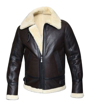 B3 WWII Pilot Shearling Sheepskin Jacket