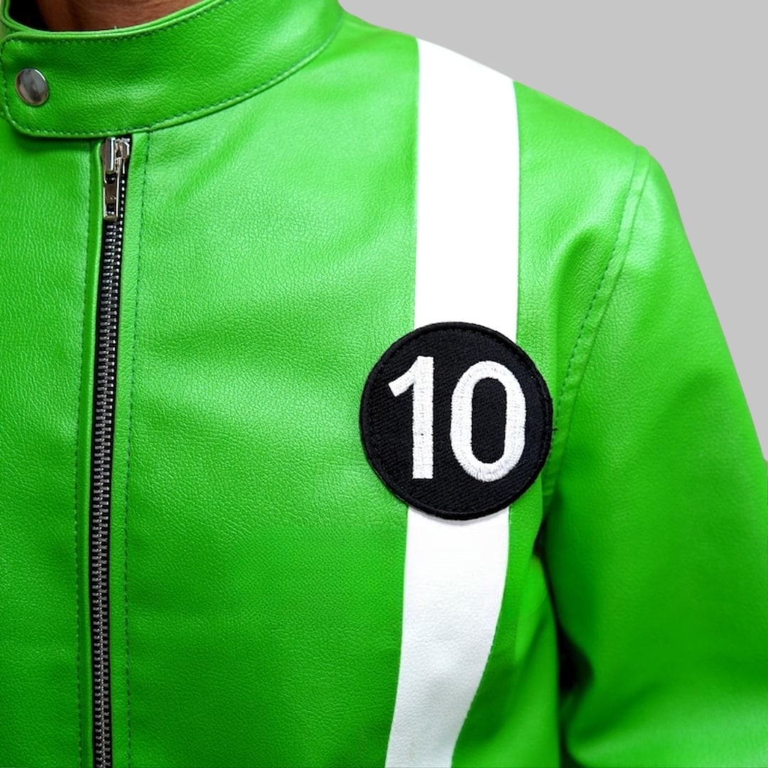 Ben 10 Real Leather Cosplay Jacket