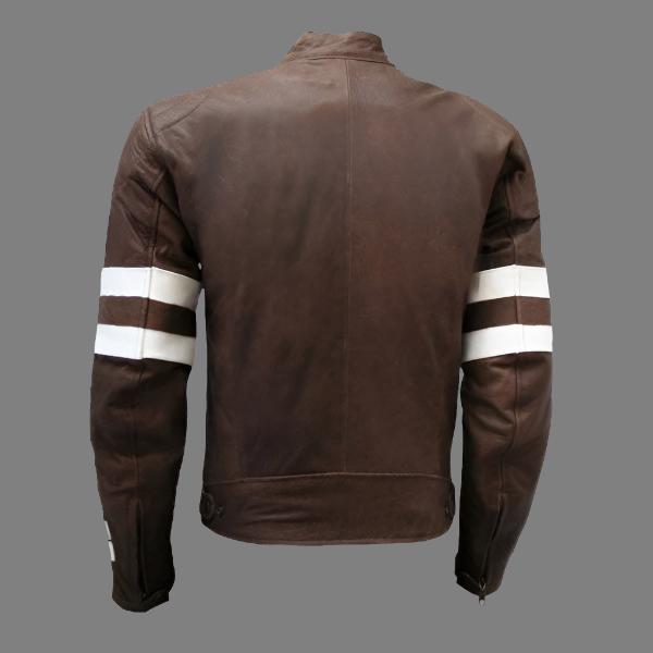 Premium Avanzar Unique Vintage Distressed Brown Men’s Leather Jacket