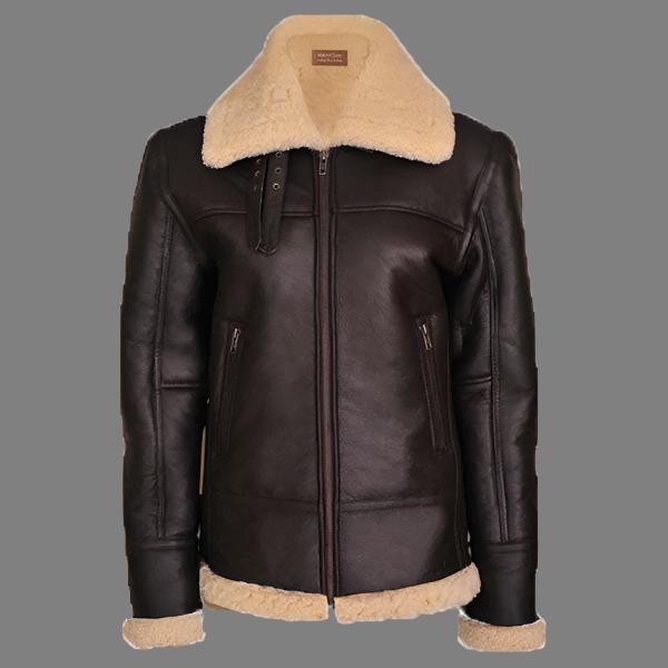 Women’s B3 Bomber Shearling Aviator Jacket