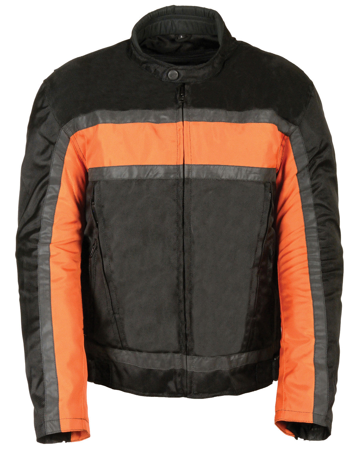 Men’s Reflective Stripe Racer Jacket