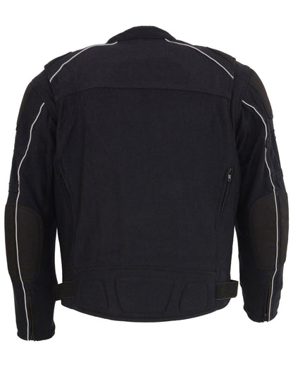 Men’s Mesh Racing Jacket with Removable Rain Jacket