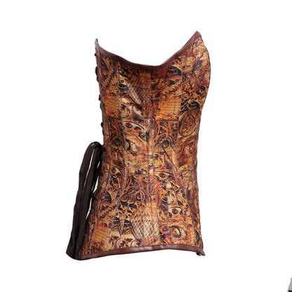 Adele Steampunk Longline Overbust Corset