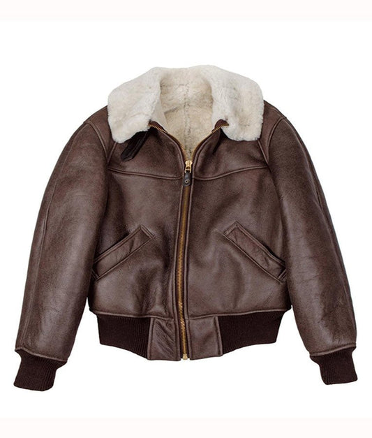 Fur B-26 Shearling Leather Jacket