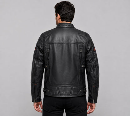 Harley Davidson Exmoor Reflective Wing Leather Jacket