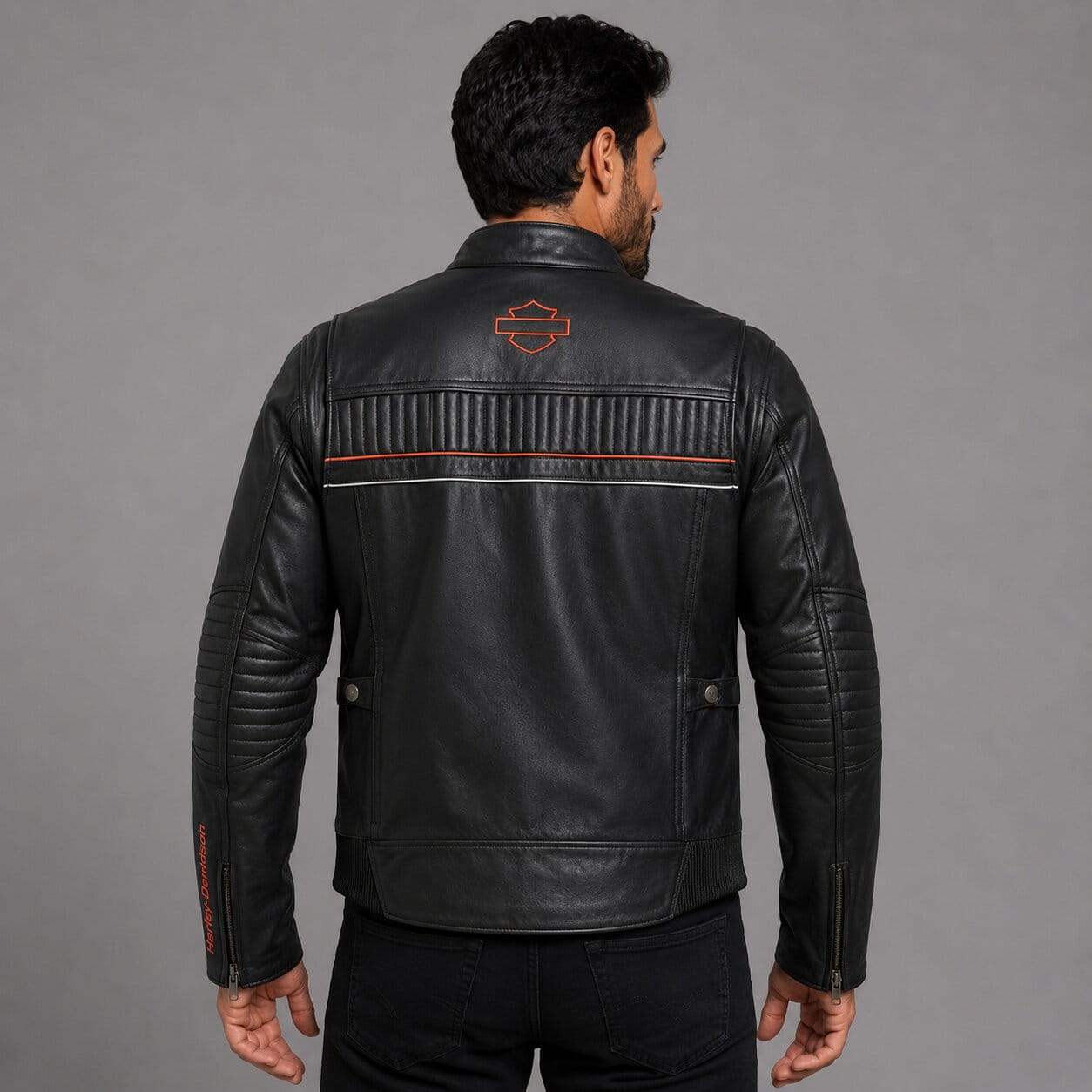 Harley Davidson I-94 Leather Riding Jacket for Men