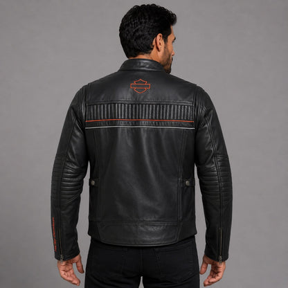 Harley Davidson I-94 Leather Riding Jacket for Men