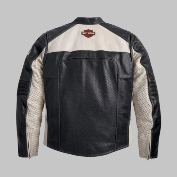 Harley Davidson Regulator Perforated Leather Jacket Men