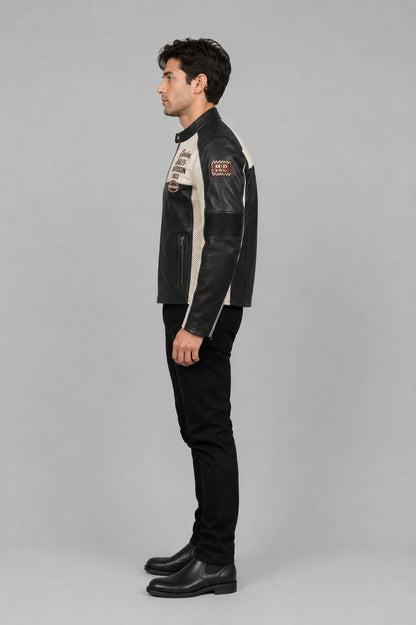 Harley Davidson Regulator Perforated Leather Jacket Men