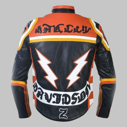 Harley Davidson & Marlboro Man Leather Jacket – Mickey Rourke