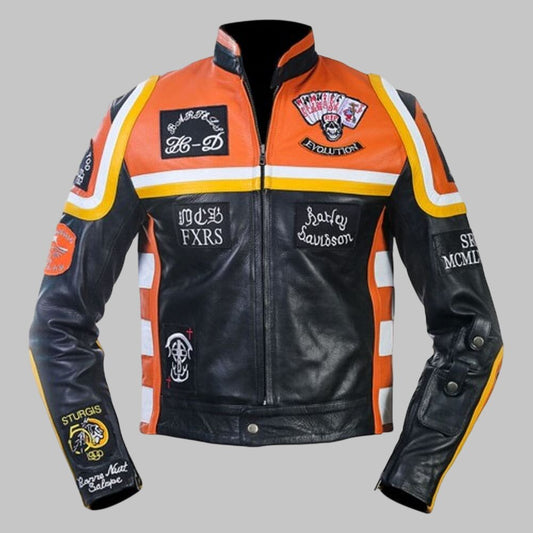 Harley Davidson & Marlboro Man Leather Jacket – Mickey Rourke