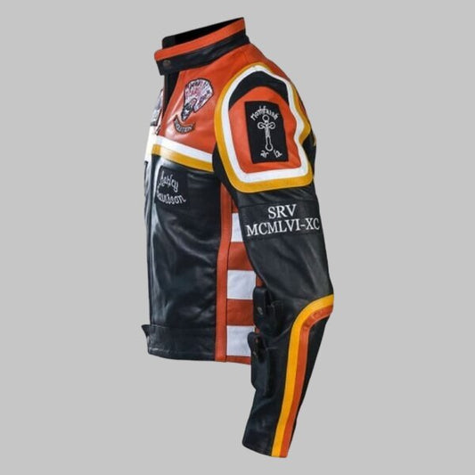 Harley Davidson & Marlboro Man Leather Jacket – Mickey Rourke
