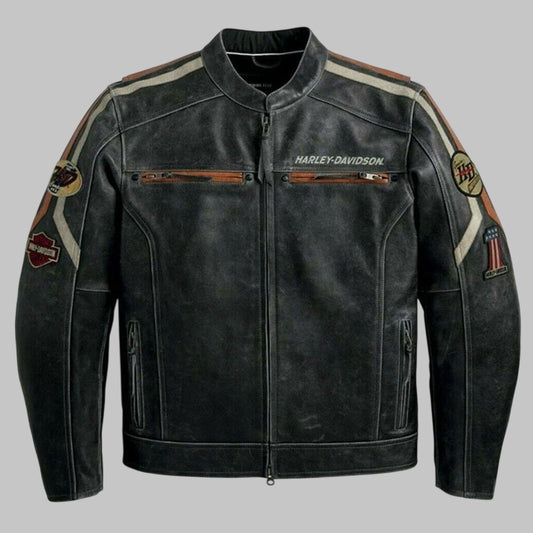 Harley Davidson Leather Jacket for Men | Premium Cowhide