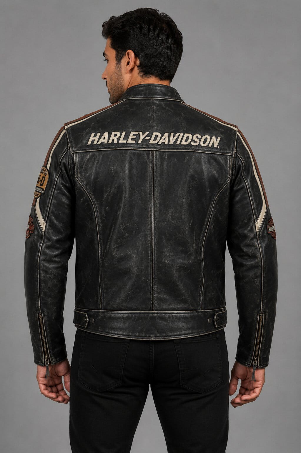 Harley Davidson Leather Jacket for Men Premium Cowhide