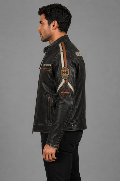 Harley Davidson Leather Jacket for Men Premium Cowhide