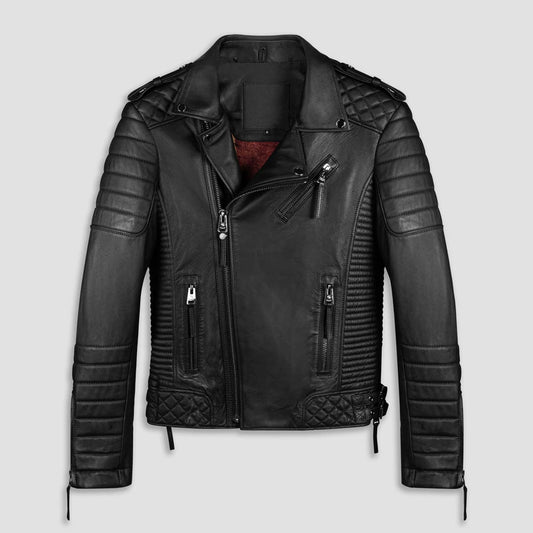 Avanzar Leather Men’s Vintage Biker Leather Jacket