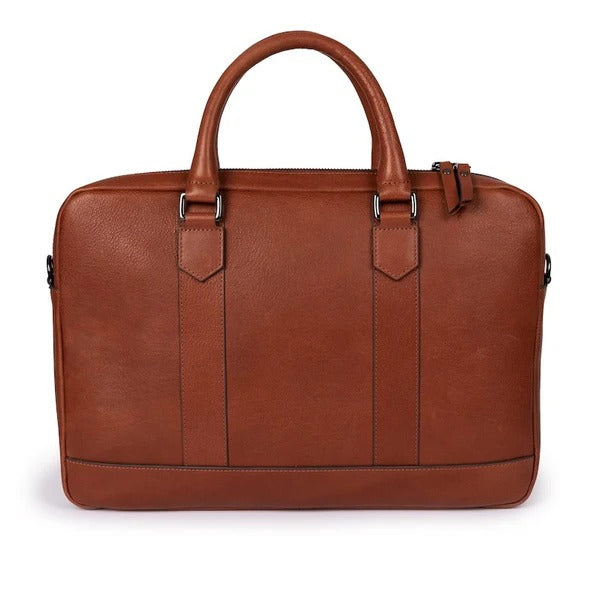 Leather Laptop Bag - Premium Leather Briefcase Bag Avanzar Leather