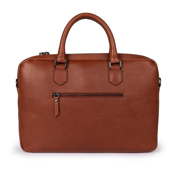 Leather Laptop Bag - Premium Leather Briefcase Bag Avanzar Leather