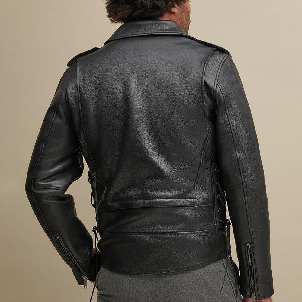 Men’s Leather Rider Jacket