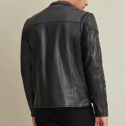 Classic Leather Rider Jacket