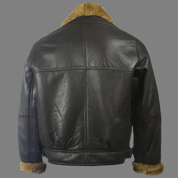 Men's Black B3 Sheepskin Jacket