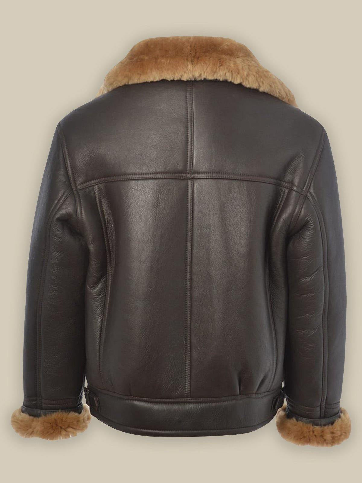 Men’s B3 Shearling Bomber Leather Jacket